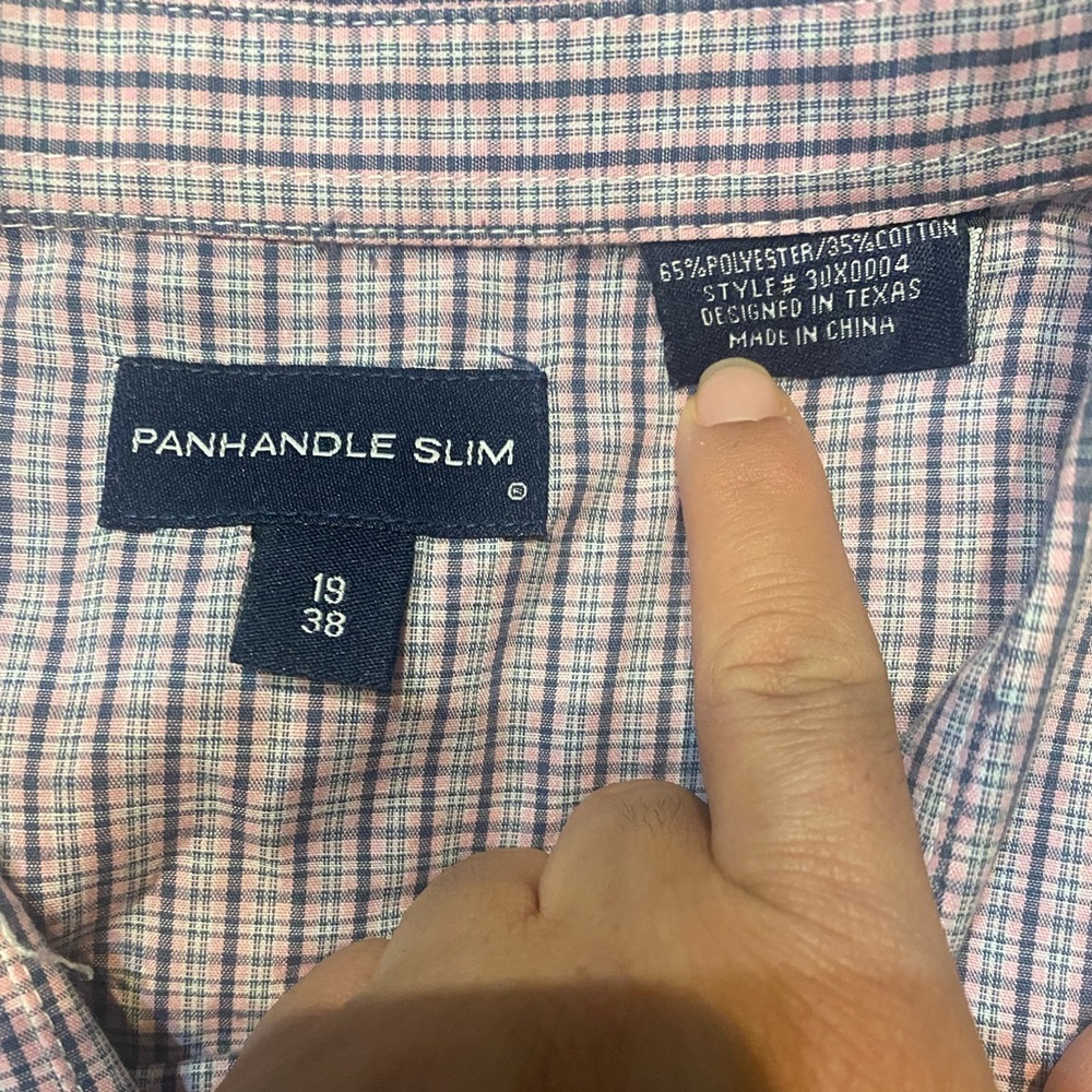 Mens Panhandle Pearl Snap Shirt